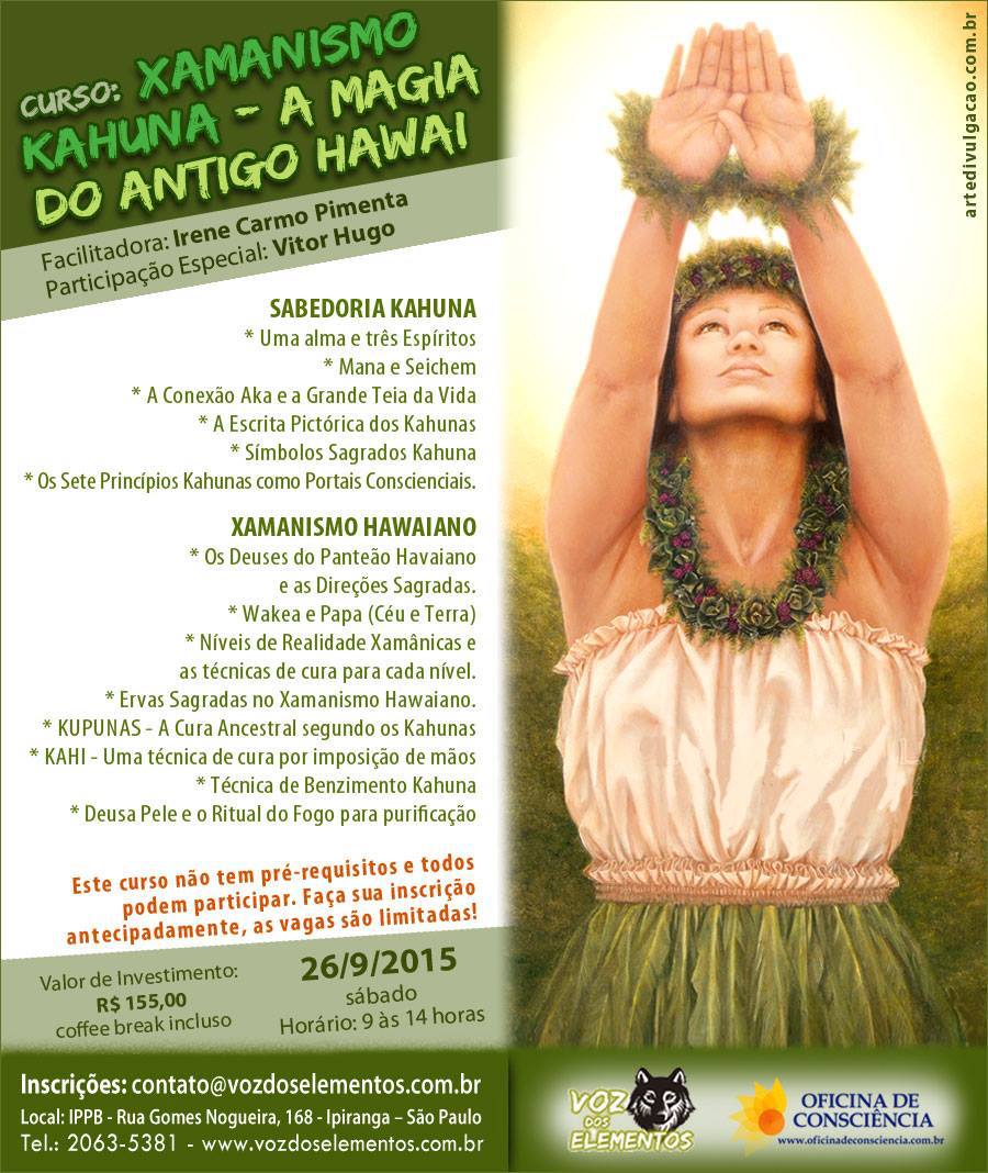 Curso Especial: "Xamanismo Kahuna - A Magia do Antigo Havaí
