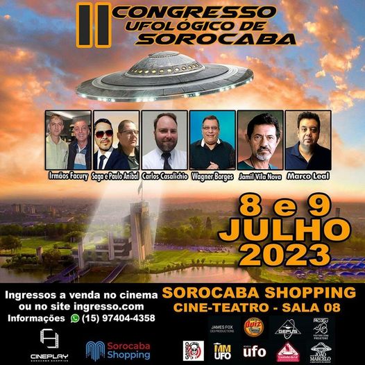 Congresso Ufologico Sorocaba Julho 2023